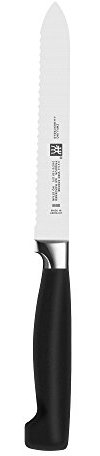 ZWILLING Four Star 5-inch Serrated Utility Knife