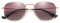 SOJOS Petites Lunettes de Soleil Polarisantes Carrées pour Hommes et Femmes Objectif Miroir Polygonal SJ1072 Avec Or Monture/Dégradé Violet