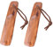 LEZED Chausse-pied Lève-chaussure Confortable en Bois Chausse-pieds avec Corde Suspendue Chausse-pied en Bois à Manche Court Pour Hommes Femmes Enfants Bottes 2 Pièces