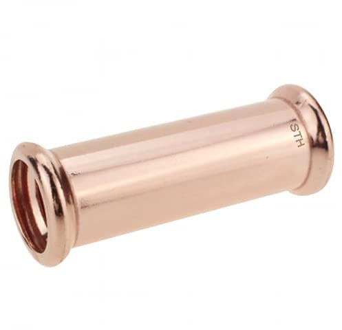 M-Press 22MM Straight Slip Coupling Water Press Fitting Pack of 10 (M-Profile)
