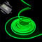 Balabaxer Grün Neon-LED-Streifenlichter, 16,4 Fuß/5 m 12 V DC 600 SMD2835 LEDs Wasserdichtes Lichtschlauch für Indoor Outdoor Home Decoration (mit Netzteil)