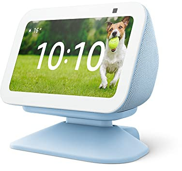 Verstellbarer Ständer mit USB-C-Ladeanschluss für Echo Show 5 (3. Gen.) | Graublau
