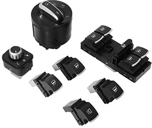 Giilayky 7Pc Finestrino Per Set Interruttori Per Golf 5 6 per