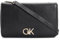 Calvin Klein Re-Lock Double Gusett Xbody CK Black