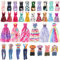 Miunana 15 Kleidung für Puppen = 9 Fashion Kleider 3 Tops 3 Hosen für 11,5 Zoll Mädchen Puppen Geschenk