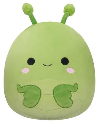Squishmallows Original 12-Inch Trenton Green Praying Mantis with Sparkle Wings - Official Jazwares Plush