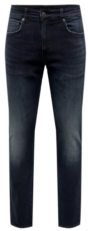 Only & Sons Male Slim Fit Jeans ONSLOOM Mid Rise Slim Fit Jeans | Slim fit jeans