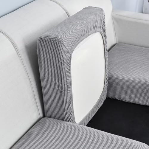 Bettschlange Sofa Sitzkissenbezug, Sofa Überzug Stretch, Sofakissen Schonbezüge Ersatz, Husse Überzug Bezug Für Sofa Sitzkissen, Couch mit Elastischem Boden, rutschfest Stoff Tartan