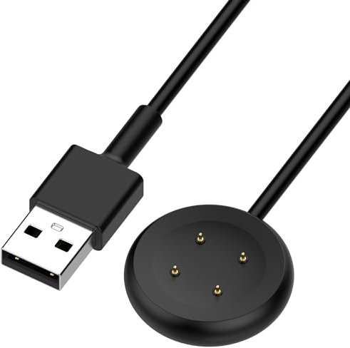 Chofit Caricabatterie di ricambio compatibili con caricabatterie Google Pixel Watch 3/Pixel Watch 2, cavo di ricarica USB da 100 cm, cavo di alimentazione per Ace LTE (nero)