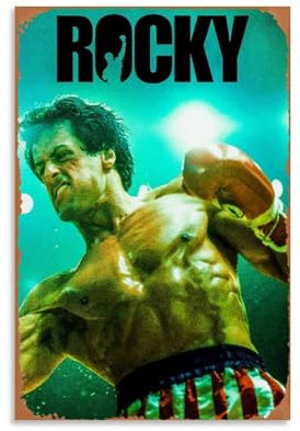INEOUT Rocky 2 Stallone Poster, dekoratives Gemälde, Leinwand-Wandposter und Kunstdruck, modernes Familienschlafzimmer-Dekor-Poster, 20 x 30 cm