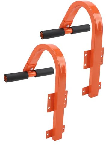 2er-Pack Leiterstabilisator, Starker Halt, Tragbare Stahlleiterbefestigung für Dachfirst