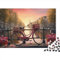 Puzzle 1000 Teile,puzzle Erwachsene, Impossible Puzzle, Geschicklichkeitsspiel Für Die Ganze Familie,Puzzle Farbenfrohes Legespiel - Fahrräder in Amsterdam.Home Dekoration Puzzle 1000pcs (75x50cm)