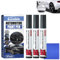 Lackstift Auto 3 Stück Auto Lack Stift Lackstifte für Auto Kratzer Auto Lackstift Schwarz Lackstift Matt Schwarz Geeignet für Kleine Kratzer Am Auto Schnell mit Handtuch zu Reparieren (Schwarz)