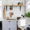 Set di 10 autoadesivi 3D per rivestimento di cucina e bagno, in PVC impermeabile, facili da installare e pulire, decorazione effetto ceramica, bianco