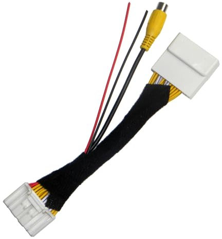 RüCkfahrkamera Für Mazda 2 3 6 Für CX-5 Für Demio Für Axela Für Roadster MX-5 Für Miata 28 Pin Auto RCA Video Reverse Kamera Konvertieren Kabel Adapter Funk Backup Kamera