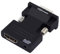 Pkouocry Adaptateur HDMI vers VGA avec Audio et vidéo simultanément, 1080P 60Hz pour TV Box, HDTV, écran, Moniteur, Chromebook, Xb00x, 360, PS4, PC