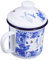 PartyKindom Taza De Té Esmaltada Taza De Agua Diseño Asiático Pequeña Perfecta Para Té y Café