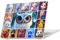 Design Your Own Personalized Case Compatible with Microsoft Surface Laptop Go 3/2/1 12.4 inch 2023 2022 2020 Release (Models:2013&1943),Customize Protective Plastic Hard Shell Case(Clear-1943-15Pic)