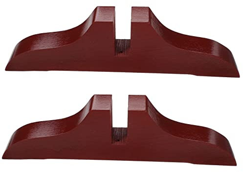 TOPPERFUN 2stücke Bildschirmsockel Aus Kunststoff Trennwandhalterung Verdickt Zum Tragen Für Haushalt Und Büro Einfache Installation Langlebig Und