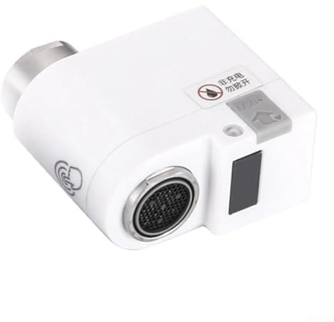 DAZZLEEX Berührungsloser automatischer wassersparender Wasserhahn-Luftsprudler mit Bewegungsmelder, Infrarot-Technologie für Küche, Badezimmer, Waschbecken, Wasserdurchflusskontrollgerät (B)