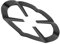 DECHOUS Rejilla Soporte para Cafetera de Gas Accesorio de Cocina Hierro Diseño Robusto para Camping y Cocción Uniforme Protector de Estufa Tapete de Cocina