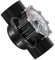 Piceioep Clapets anti-retour avec clapet de rechange avec couvercle d'inspection transparent pour chauffage, joints de vannes de piscine