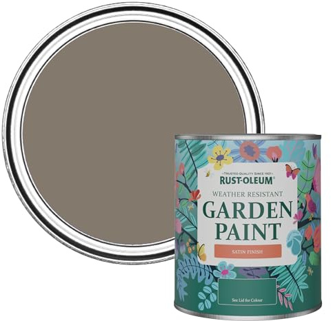 Rust-Oleum Mould Resistant Garden Paint in Satin Finish - Windy Nook 750ml