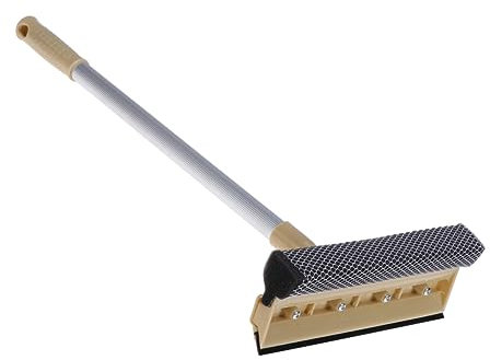 iplusmile Limpiacristales Telescópico Kit de Limpieza de Ventanas Escobilla de Microfibra para Hogar para Ventanas Altas Squeegee Extensible Sin Rayas