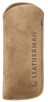 Leatherman Sleeve, Klassisches braunes Leder, Größe S | Schlanke Schutzhülle für Leatherman-Multitools, Wetterbeständiger Organizer für den Alltag
