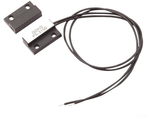 PS-3150 Reed-Schalter-Türsensor, normalerweise offener Magnetkontakt, 200 V, 1 A, versiegeltes Gehäuse für Sicherheitsalarm, Instrumentationssteuerung (B)