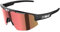 Bliz Damen, Herren Sonnenbrille Matrix matt Black-Brown with red Multi Einheitsgröße