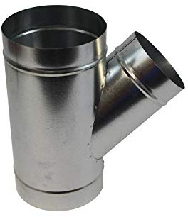 Abzweigstück 45° 200mm Abgang 160mm