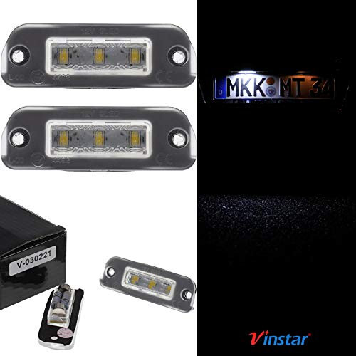VINSTAR LED Kennzeichenbeleuchtung kompatibel mit DIESEL ML R W164 W251 X164