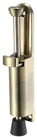 sourcing map Kickdown Door Stopper Spring Loaded Foot Pedal Door Stops Holder Bronze Tone