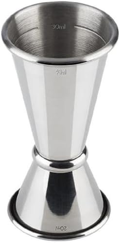 APS 93351 Barmaß, Ø 4,5 cm, Höhe 9 cm, Edelstahl, Füllmenge 20/40 ml