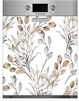 Vinilo para Lavavajillas Ramas Secas | Varias Medidas 70x80cm | Adhesivo Resistente y de Fácil Aplicación | Pegatina Adhesiva Decorativa de Diseño Profesional