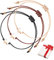 3 Stück Rosegold Schutzengel Glücksarmband Set für Frauen Mädchen,Verstellbar Zart Filigranes Dünn Seil Liebes Damen Engel Flügel Glücksbringer Armband Geschenk für Beste Freundin Kommunion Geburtstag