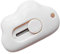 M/N ////N Couteau Utilitaire Ouvre-Lettre Cutter, Portable KN Papeterie Cutter en Forme Nuage pour Porte-clés, Bleu, Blanc