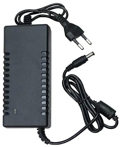 Alimentatore stabilizzato 12 volt 10 ampere in box plastica con attacco 5,52x2,1 per telecamere modem strisce led (120 watt)