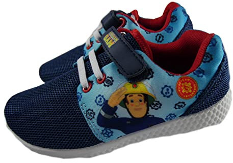 dewell Feuerwehrmann Sneakers Freizeitschuhe Schuhe Jungen27/28 (Numeric_27)
