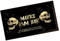 V2 Tapis de bar personnalisé Motif crâne épicé