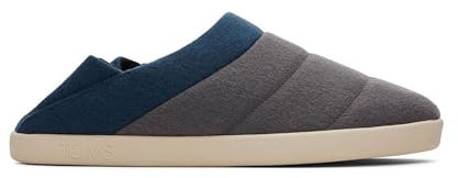 TOMS Herren Ezra Hausschuh, Forged Iron Multi Felt/Fleece, 42.5 EU