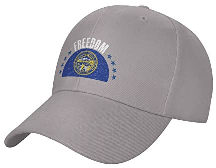 321 Sommermütze Die Nebraska-Flagge Und Die Freiheit Mütze Mode Baseball Cap Cool Schirmmütze Für Herren Running Erwachsenen