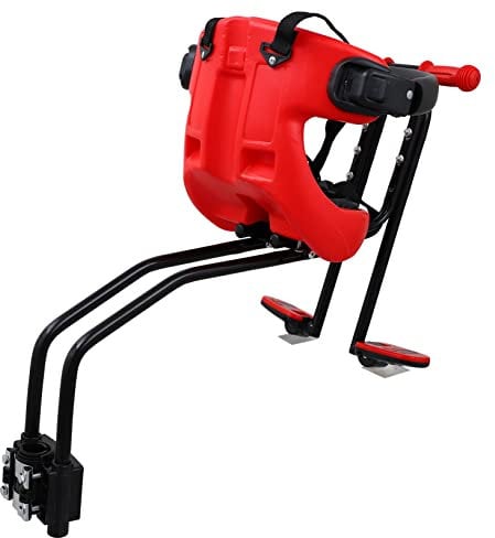 Garneck 1 Pc Seggiolino Per Mountain Bike Bici a Montaggio Anteriore Bici Porta Bebè in Bicicletta Portabici Per Staffa Posteriore Plastica