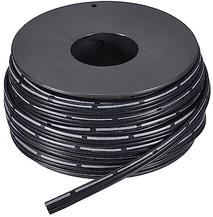 sourcing map 26AWG Silikon Schleife Kabel 3Pin 26 Gauge Flachkabel Flexibel Silikon Draht 15m/50ft Schwarz Gestrandet Verzinntes Kupfer Draht für Modell Flugzeug Modell Auto Elektrisch Gerät