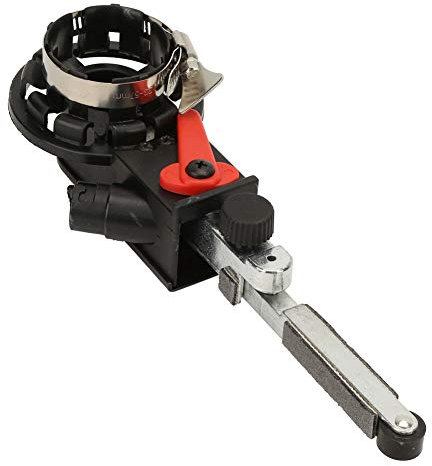 Perfectly Grip Mini Belt Sander Sanding Head Adapter Belt Sander Adapter for Grinding Blades, Grinding Scissors (M14)