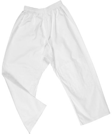 DEPICE Judohose Kampfsport Einzelhose für Judo, Jiu-Jitsu, BJJ Etc. Coton 450 g/m² Traditionnel, Blanc, 140 cm