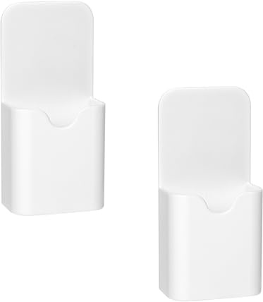 2pcs Porte-Stylos Magnétiques, Aimant Puissant Organisateur de Porte-Marqueurs Effaçable à Sec Porte-Crayons pour Réfrigérateur Tableau Blanc Fournitures Scolaires de Bureau à Domicile (Blanc)