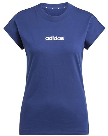adidas Women T-Shirt Essentials Linear Cotton