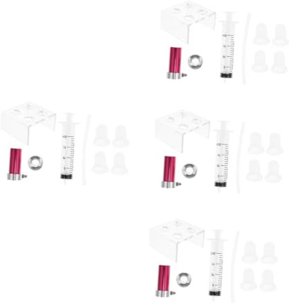 Baluue 2sätze Lippenstiftform Teiliges Mit Silikonformen Und Entformungswerkzeug Für Herstellung Von Lippenstiften Und Lippenbalsam Für Kreative Kosmetikliebhaber